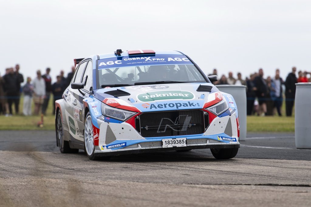 Flyvestation Aalborg lagde arealer til Ib Kraghs seneste rallytriumf
(Foto: Jokum Tord Larsen)